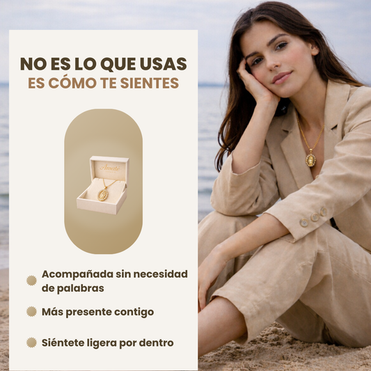 Amaté™ Collar de la Virgen de Guadalupe